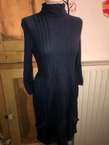 Robe d'hiver Yerse (marine), M / 38 / 10