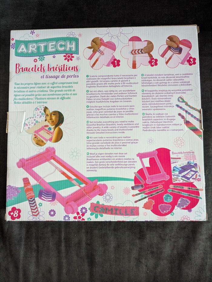 Bracelets brésiliens et tissage de perles - photo numéro 2