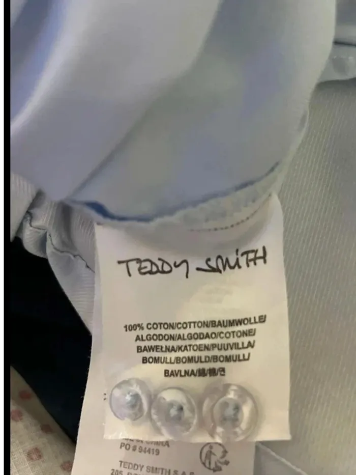 Chemise neuve  parfaite  bureau/travail  -  Teddy smith -  taille L - photo numéro 4