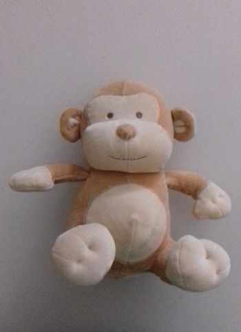 Ourson Doudou assis - My Natural - T.25+16cm