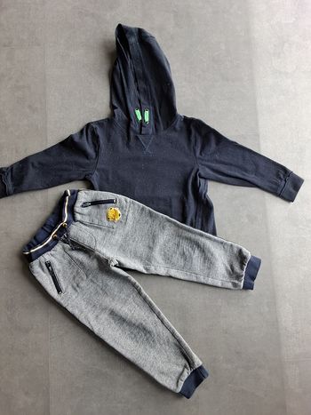 Ensemble jogging Sergent major et pull Orchestra 5 ans, Très bon état