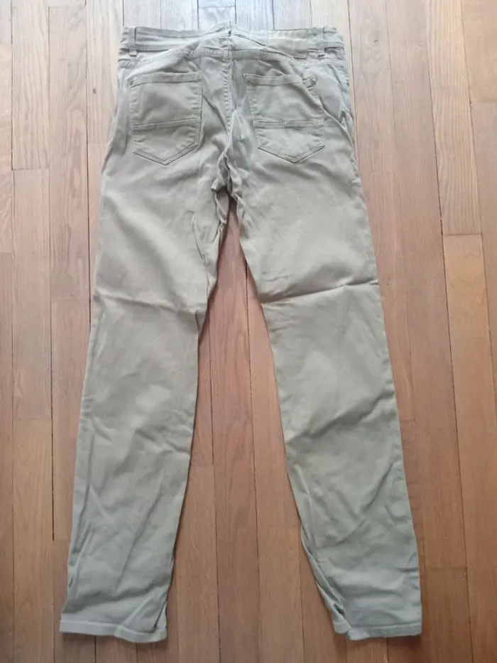 Pantalon homme jean marron-beige Celio taille 40 - photo numéro 6