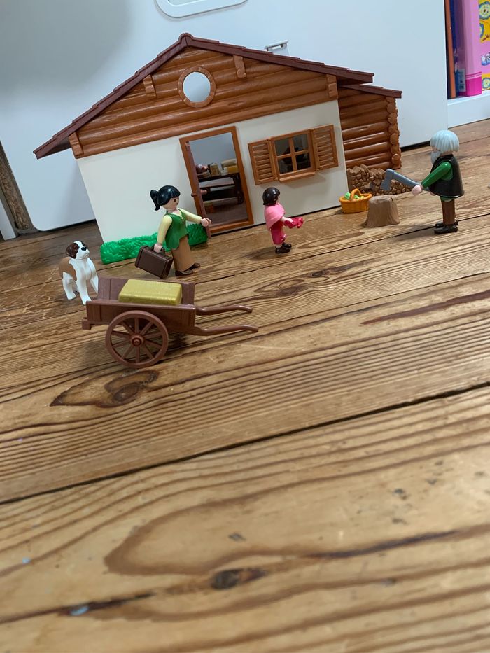 Chalet heidi playmobils - photo numéro 2
