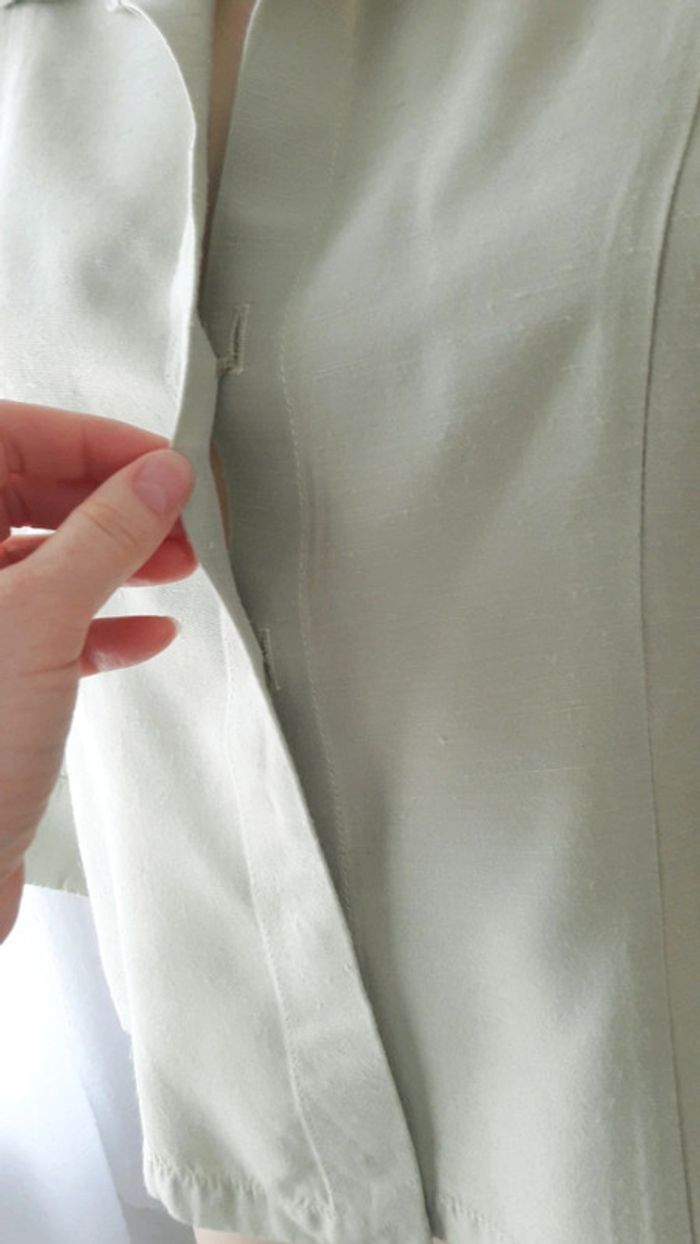 Chemise vert amande - photo numéro 4