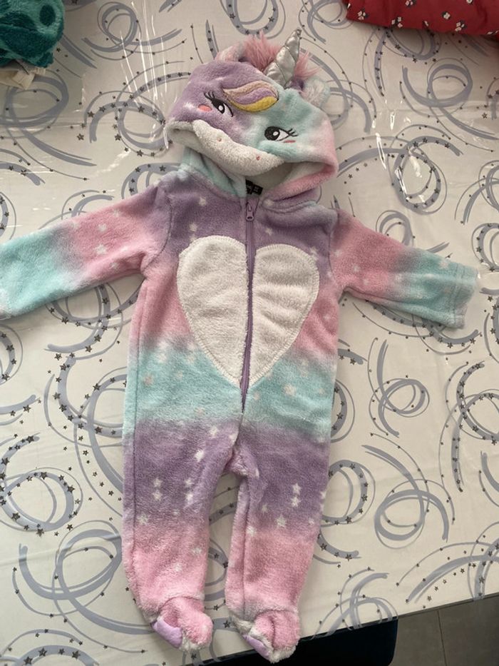 Surpyjama licorne 3 mois