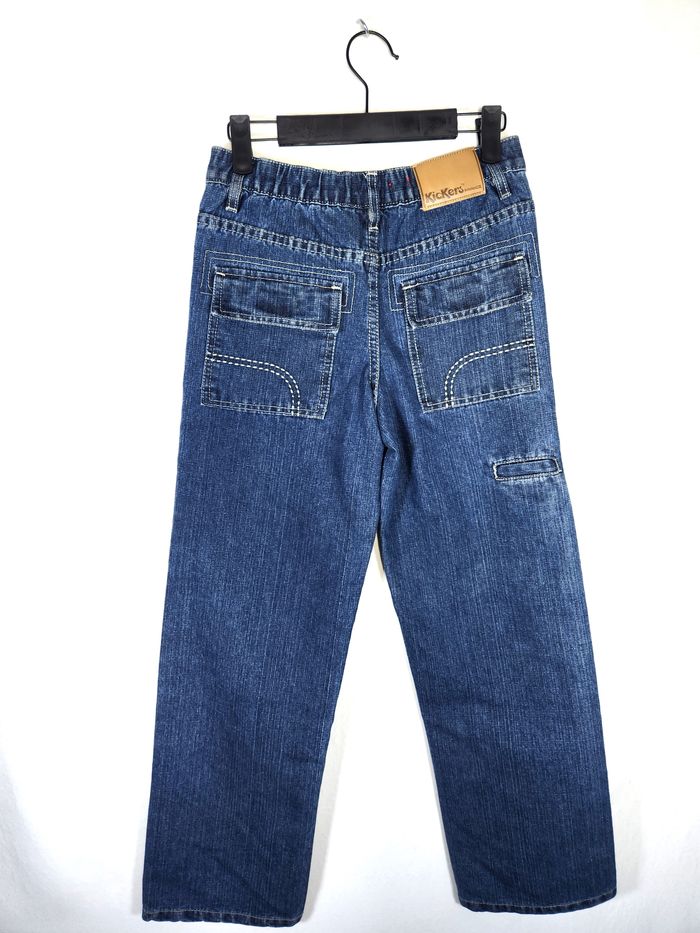 Jean Enfant Kickers Bleu - Taille 10 ans - photo numéro 7