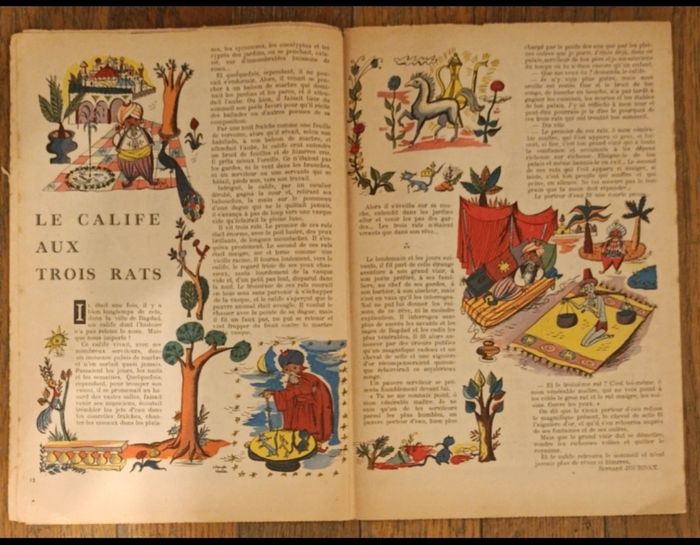 Ancien journal Francs jeux Filles N°200 1954 vintage - photo numéro 5