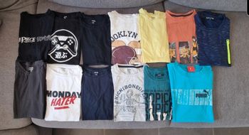 Lot de 13 tee-shirts manches courtes garçon