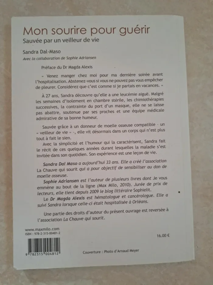 Livre Mon sourire pour guérir en TBE - photo numéro 2