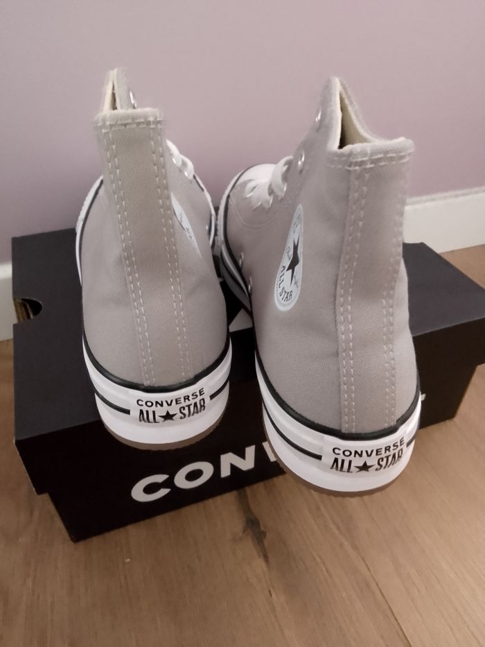 Basket converse plateforme - photo numéro 3