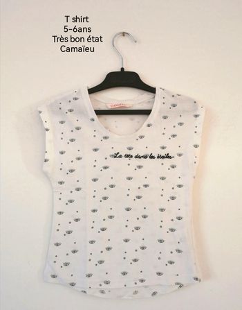 T shirt 5-6ans