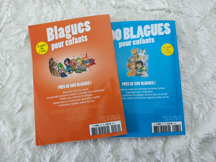 Lot de 2 livres blagues pour enfants - photo numéro 2