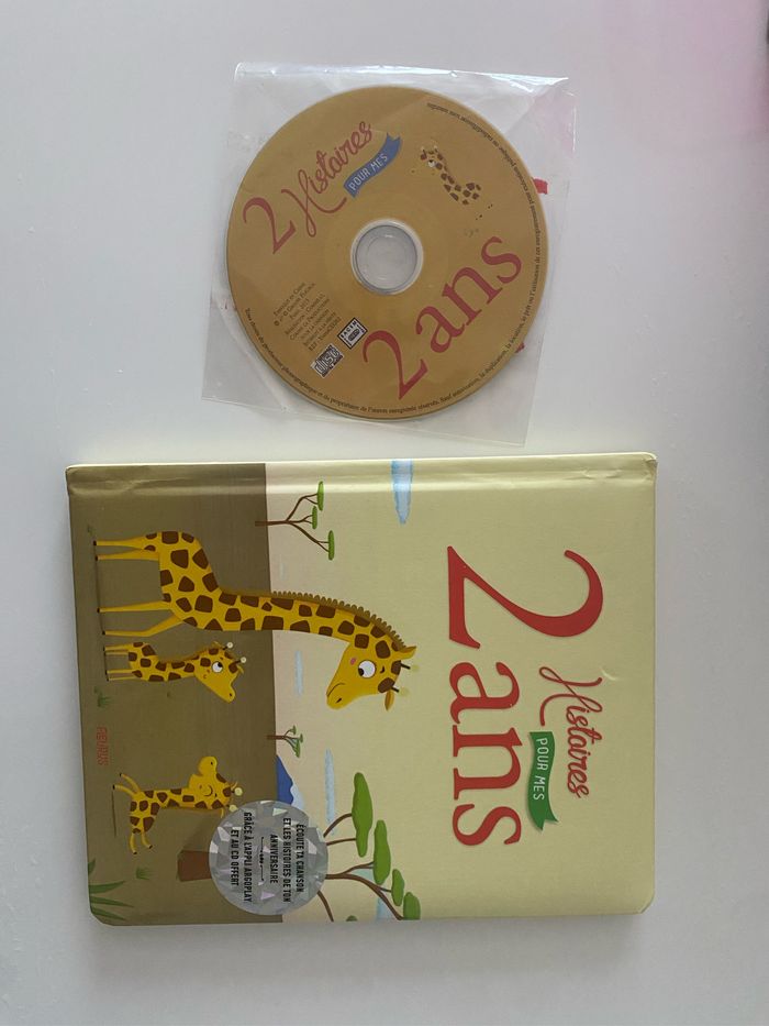 Livre enfant histoire de mes 2 ans