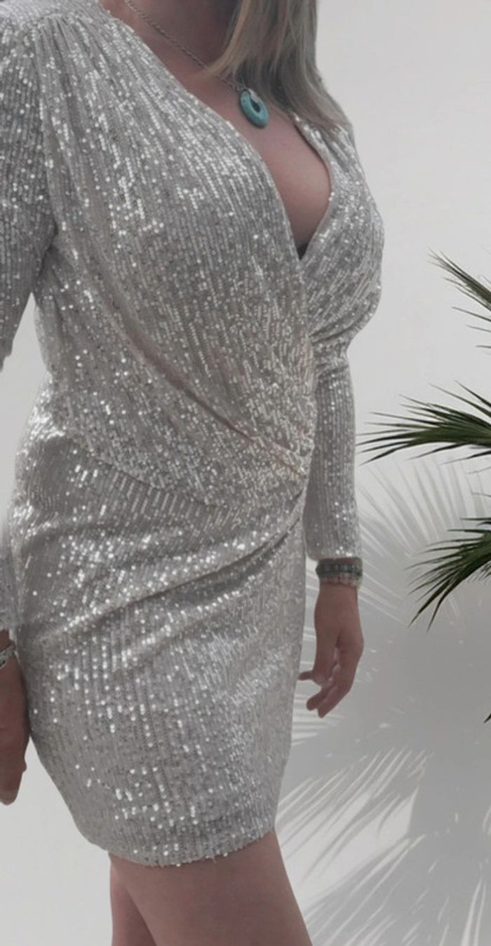 Robe portefeuille blazer taille 40 - photo numéro 2