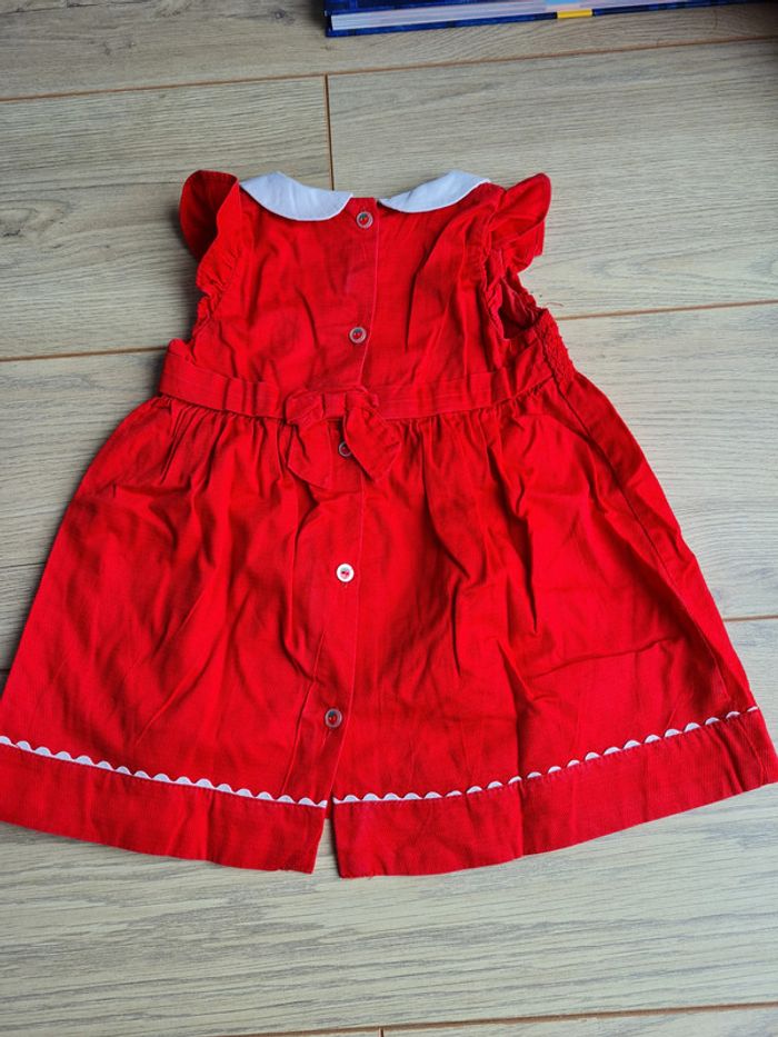 robe rouge et bloomer sergent major 12 mois - photo numéro 2