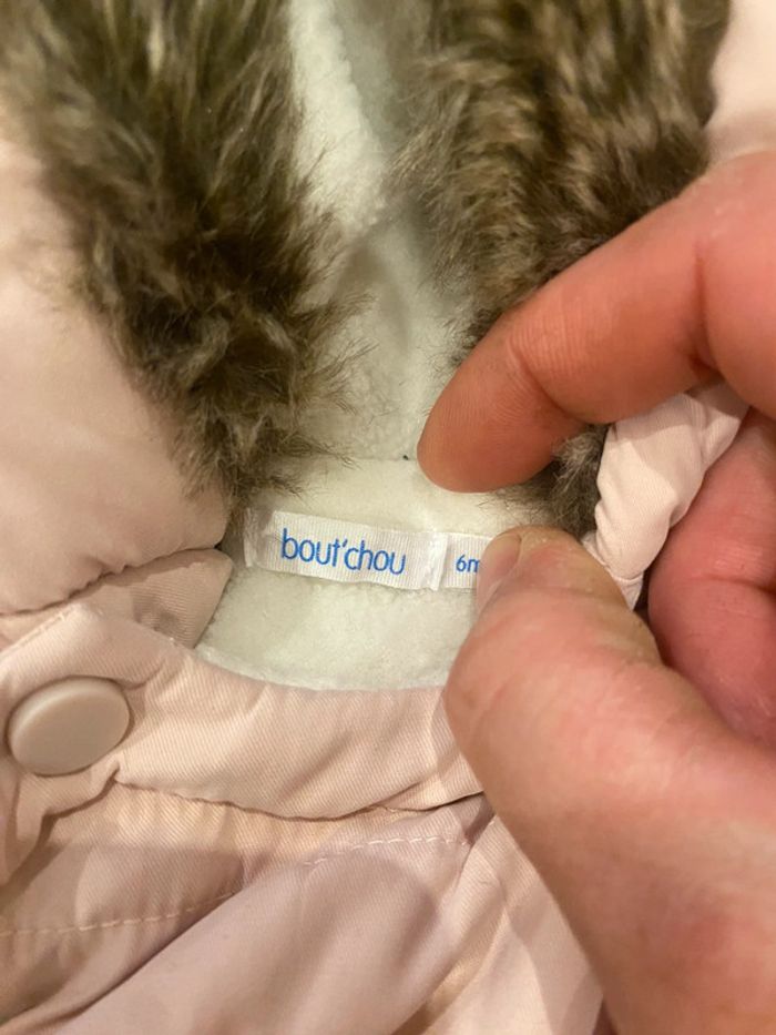 Combinaison hiver fille 6 mois Bout’chou - photo numéro 2