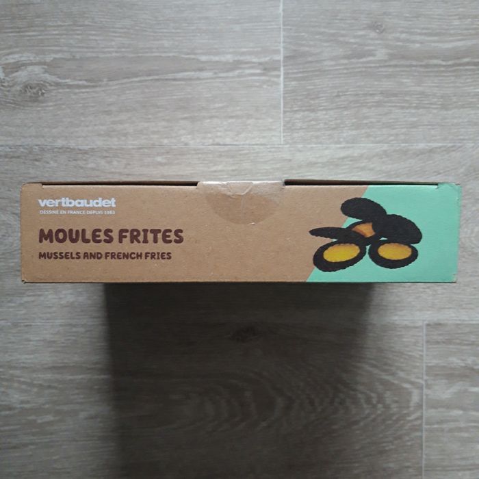 Jouet en bois Moules frites Vertbaudet NEUF - photo numéro 3