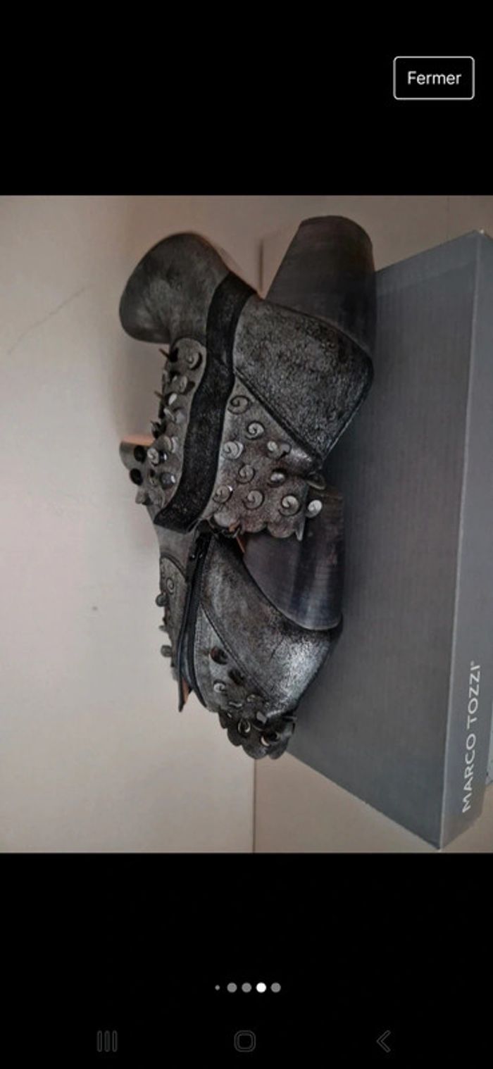 Bottines Rosemetal🩶 - photo numéro 14