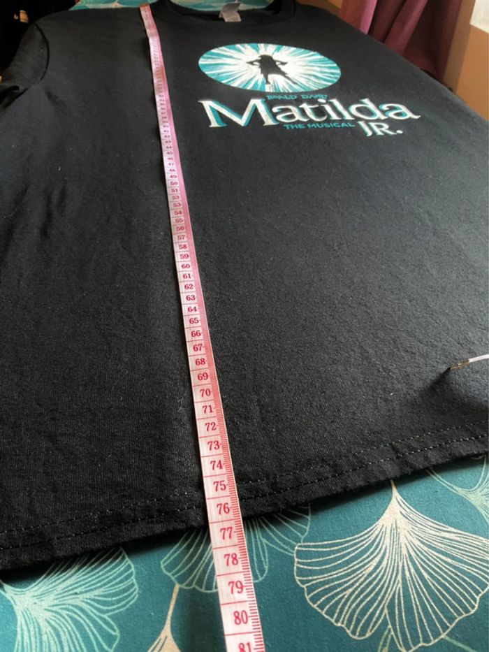 T-shirt noir pour homme Matilda jr The Musical taille L 381 - photo numéro 7