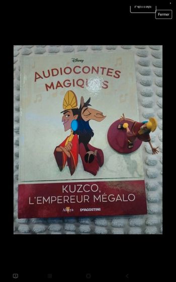 83ēme audioconte magique collection altaya deagostini livre et figurine disney audio compte