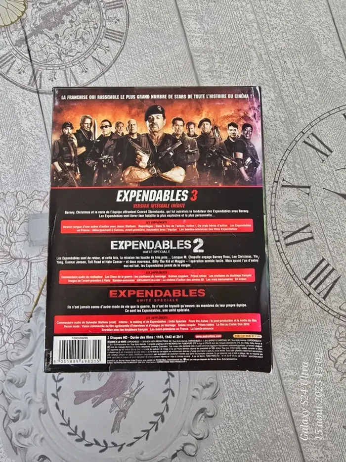 Coffret blu ray Expendables Trilogie - photo numéro 6