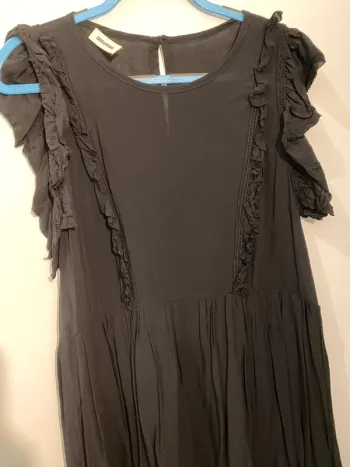 Robe noire courte zadig et voltaire