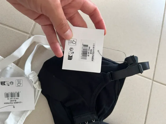 Lot 2 brassières allaitement collection IRL taille s - photo numéro 5