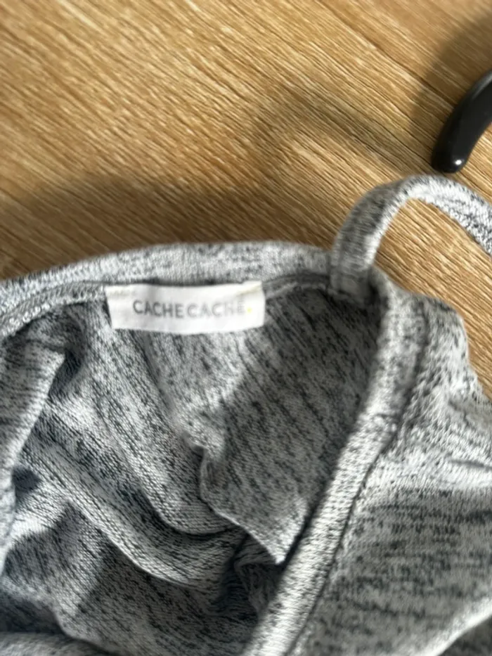 Haut gris manches longues - photo numéro 2