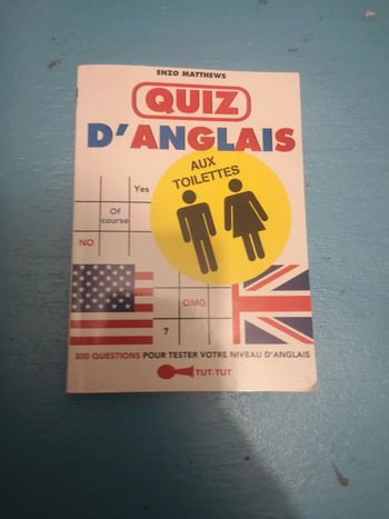 Livre quiz d'anglais