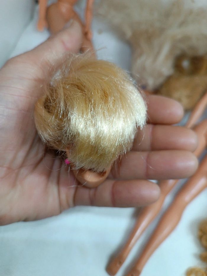 Barbie mattel vintage twist curly curl 1976 malaysia poupée mannequin doll benetton dream superstar - photo numéro 11