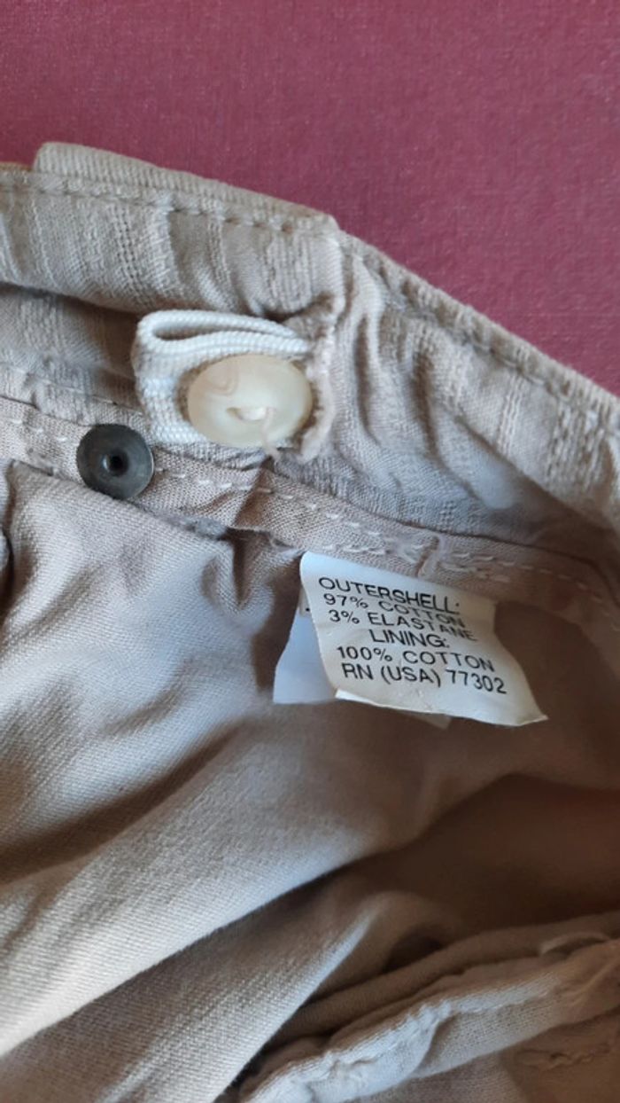 Pantacourt beige T. 6 ans Zara - photo numéro 11