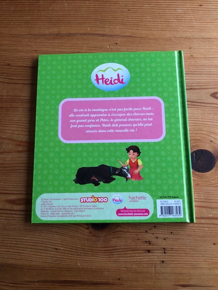 Livre Heidi : Premiers pas dans la montagne - photo numéro 2