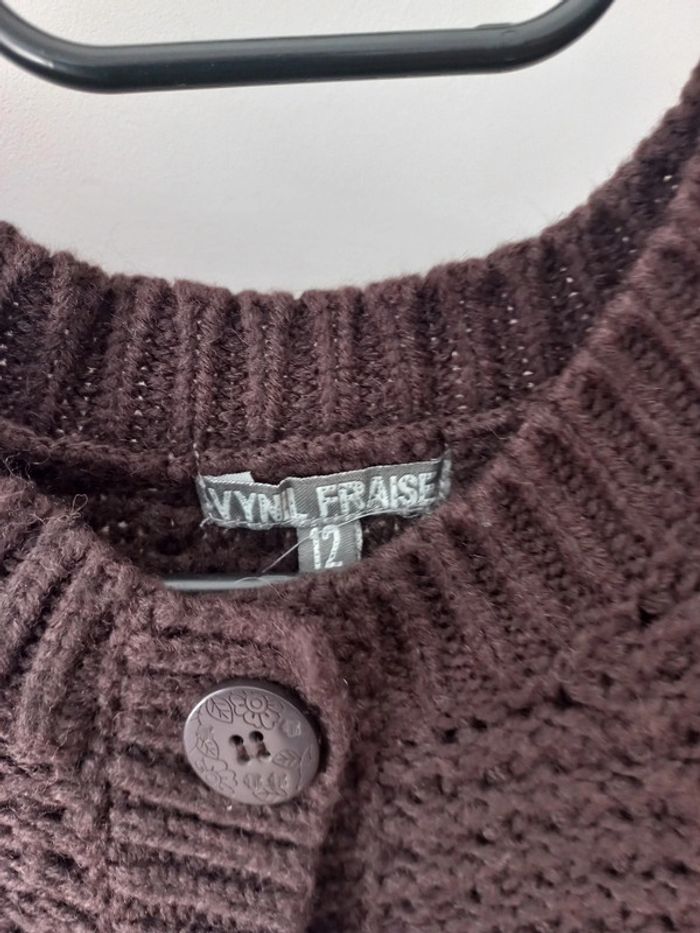 Gilet marron sans manches - photo numéro 3