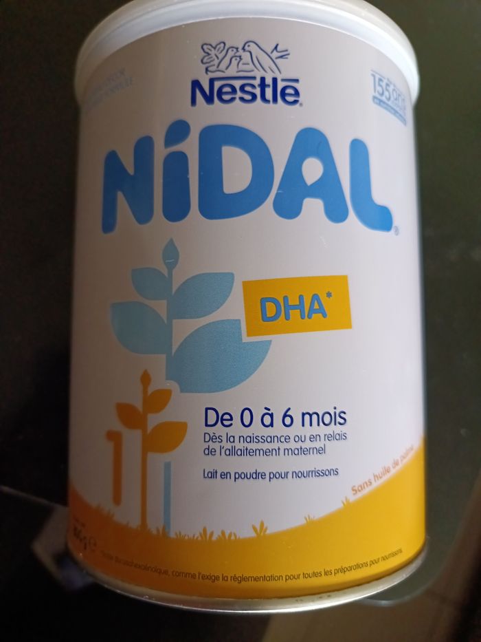 Lait nidal 1er âge neuve
