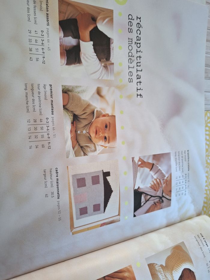 Livre tricot bébé 20 modèle - photo numéro 7