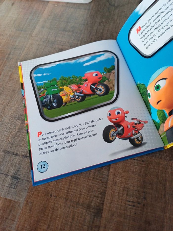 Livre Ricky Zoom super mission pour des champions - photo numéro 4