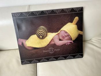 Très joli Cadre bébé escargot  