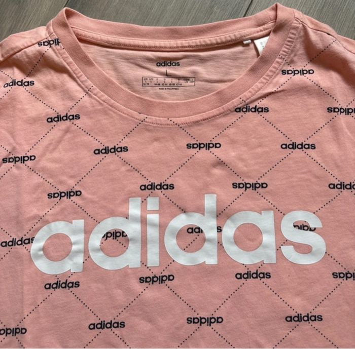 T shirt de sport femme Adidas neuf sans étiquette Taille L - photo numéro 2