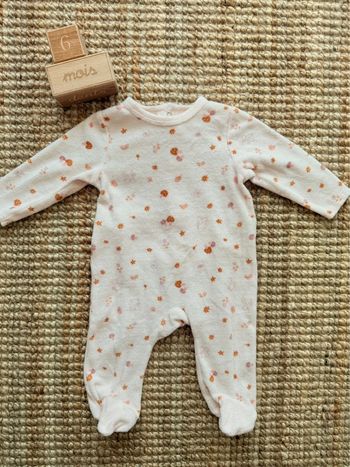 Pyjama velours Orchestra 6mois / 68cm