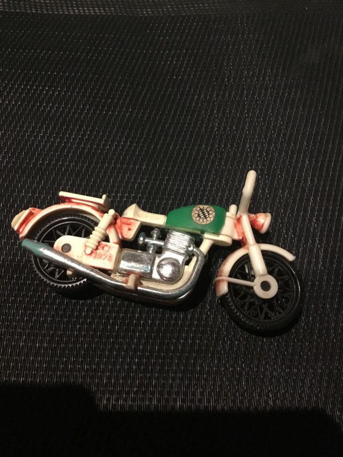 Playmobil lot 3 motos police vintage en l’état coloriées pour pièces - photo numéro 8