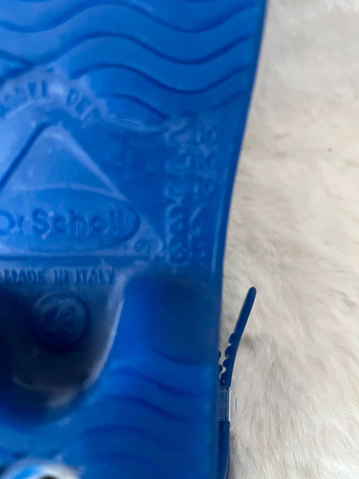 Sabots, sandales, crocs bleues Dr Scholl pointure 34/35 - photo numéro 5