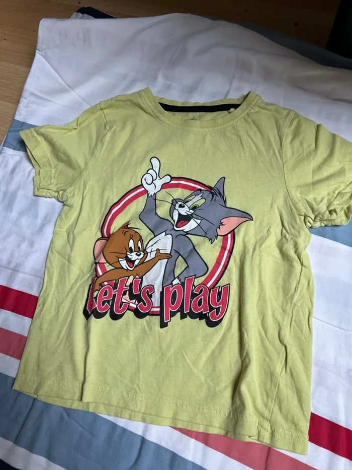 Lot de 7 t-shirts garçon - Taille 4 ans - photo numéro 8