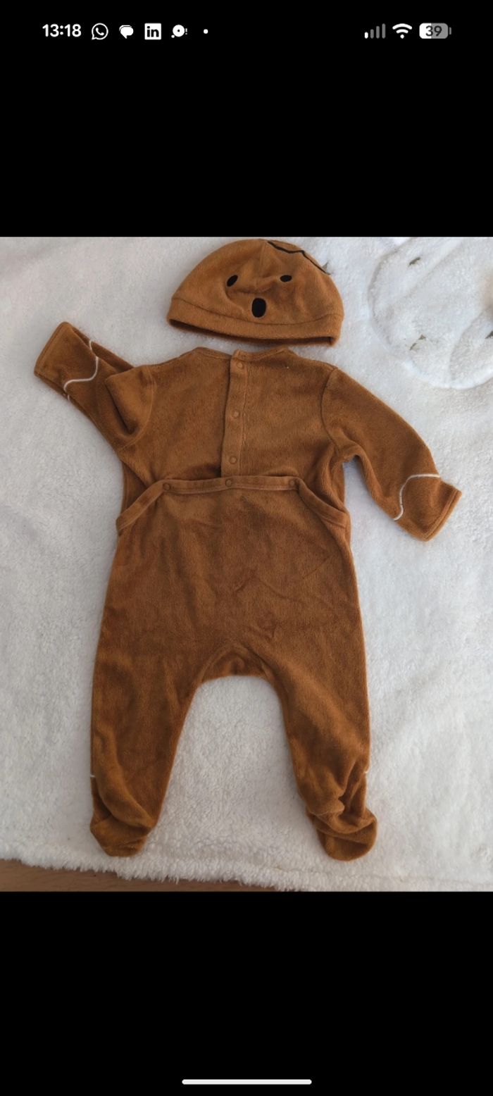 Pyjama déguisement p'tit biscuit noël 6M - photo numéro 4