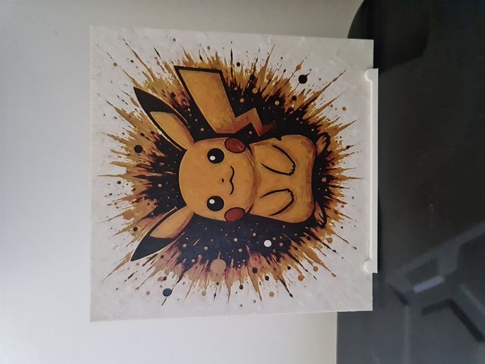 Tableau Pikachu Pokémon déco - photo numéro 2