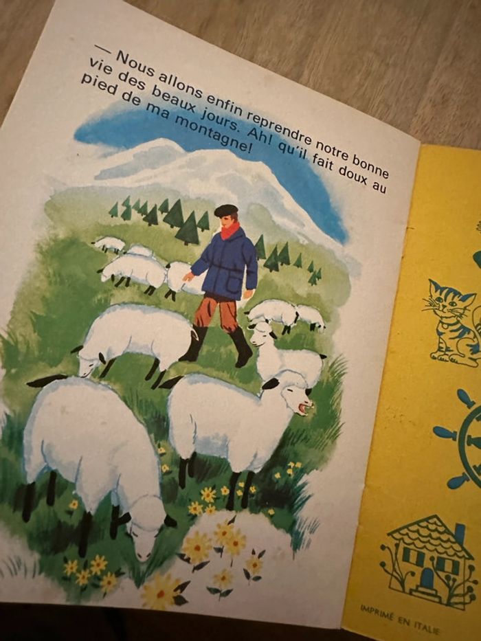 Livre ancien La belle montagne Lito collection Babillage album Paris - photo numéro 4