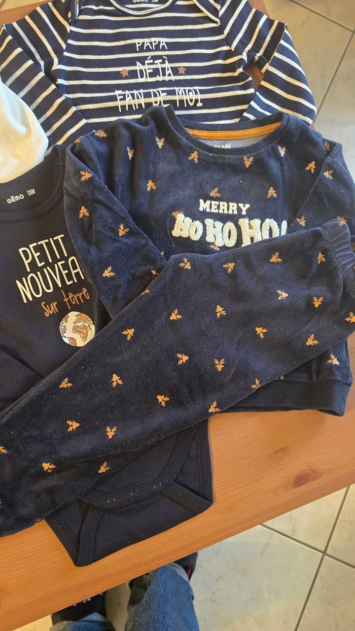 🤩🥰😍💙 bodies ml et pyjama 36mois /3ans garçon 💙 - photo numéro 7