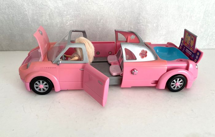 Limousine Polly Pocket rose avec piscine 2002 - photo numéro 5