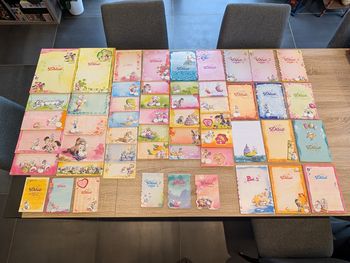 Lot de 56 feuilles Diddl variées A4-A5-A6