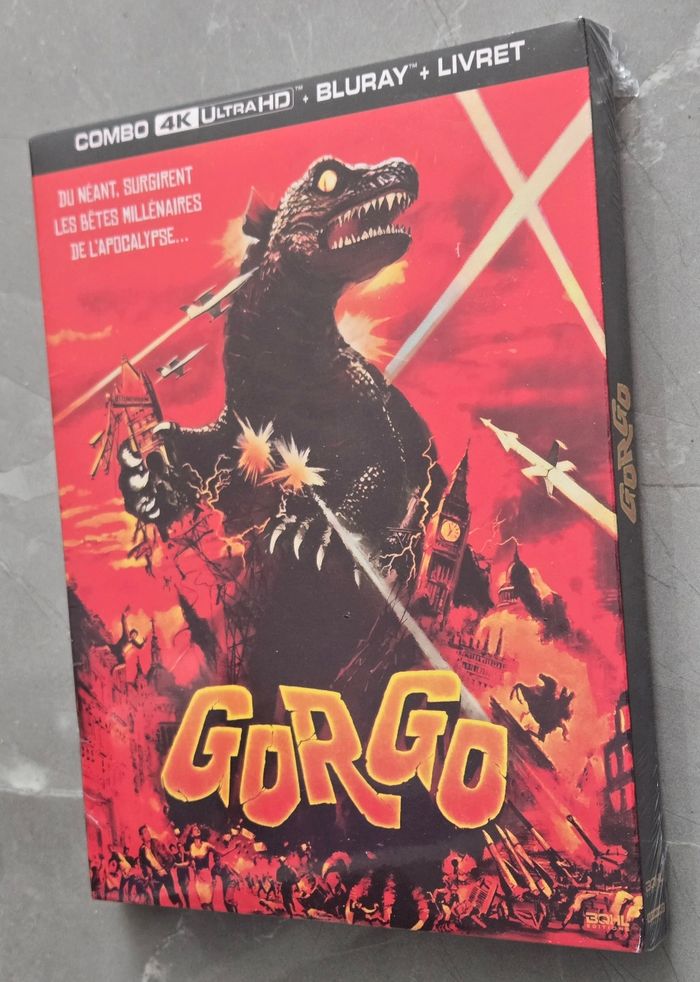 Gorgo Blu-Ray 4k Ultra Hd Blu-Ray +Livret (Édition Collector Limitée) neuf sous Blister - photo numéro 3