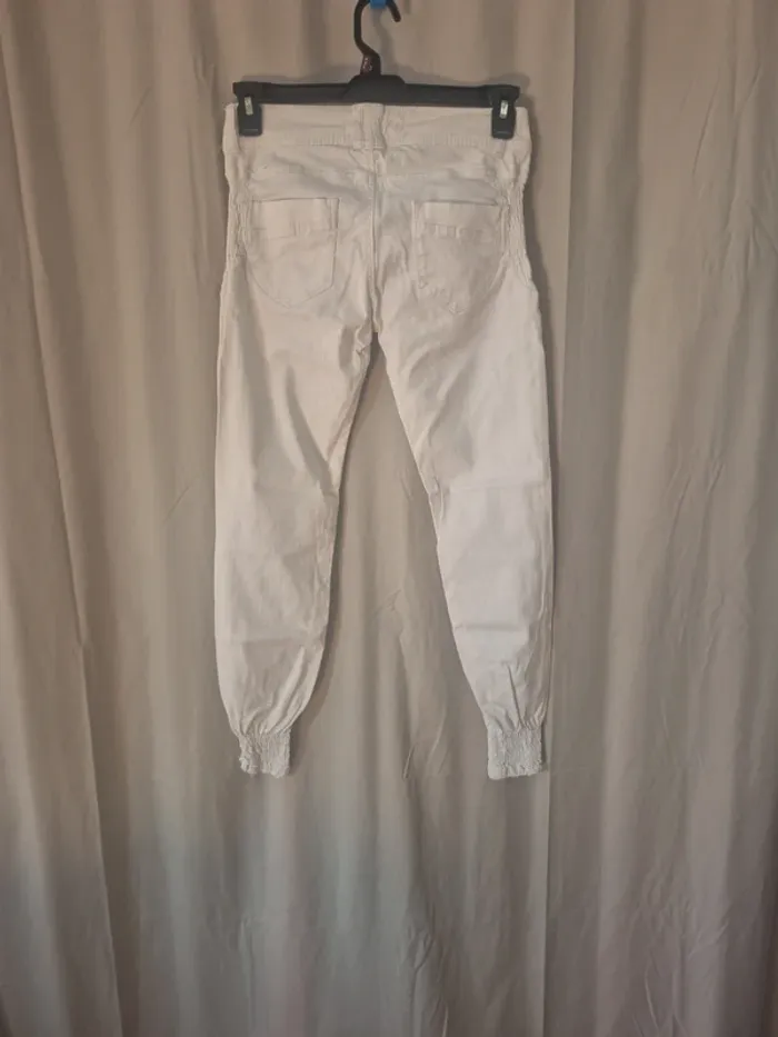 Jeans blanc - photo numéro 3